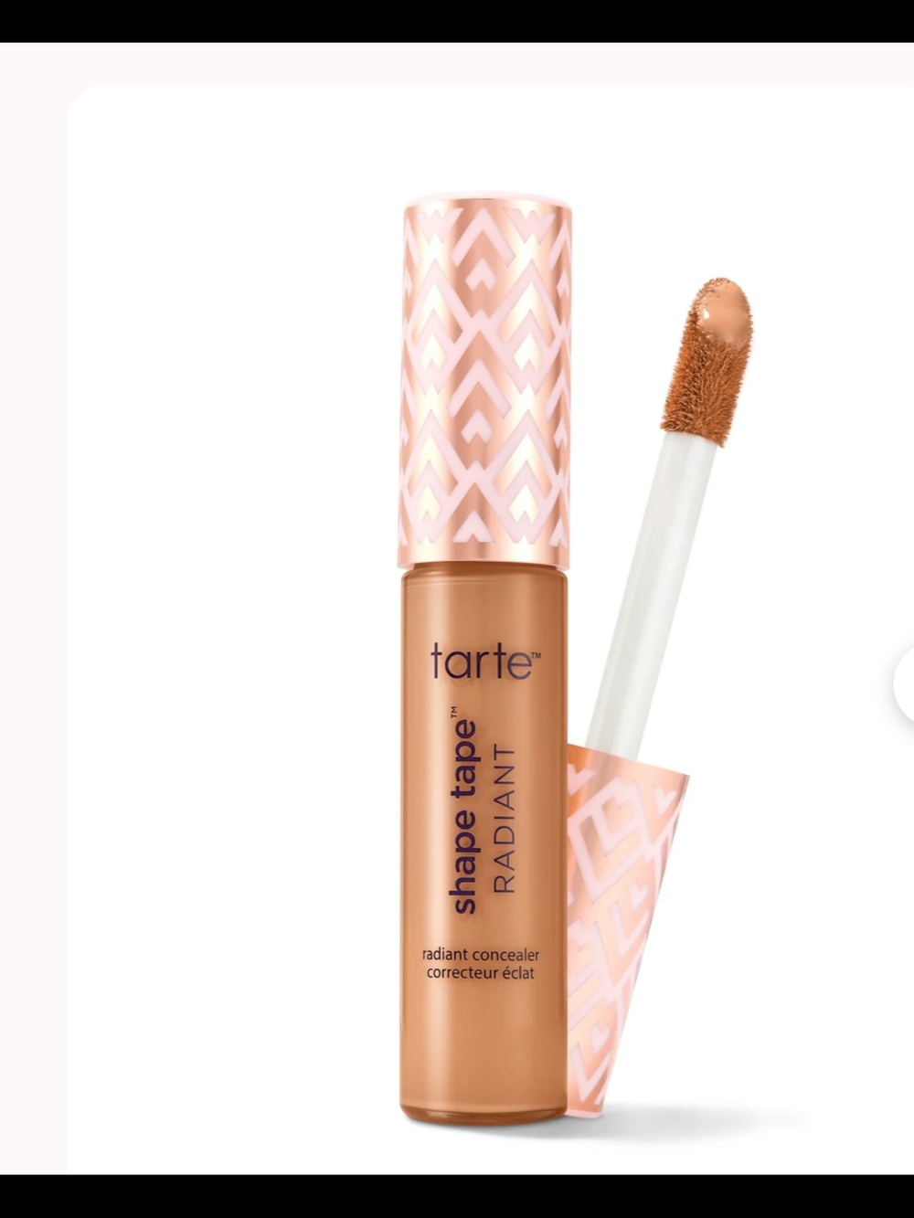 tarte Shape Tape Radiant Concealer In 38N Medium -Tan Neutral NIB